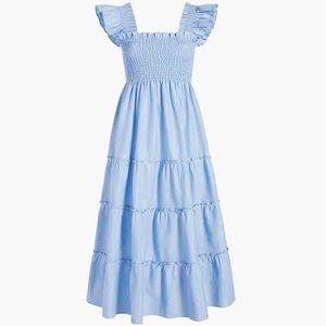 Hill House Home Ellie Nap Dress blue glitter XS